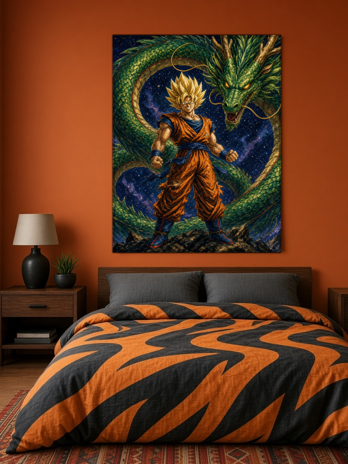 Goku Duvar Örtüsü