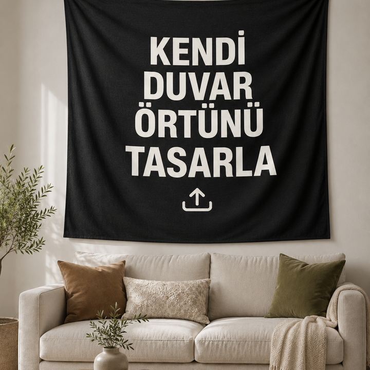 Kendi Duvar Örtünü Tasarla - Kişiye Özel Tasarım Duvar Örtüsü